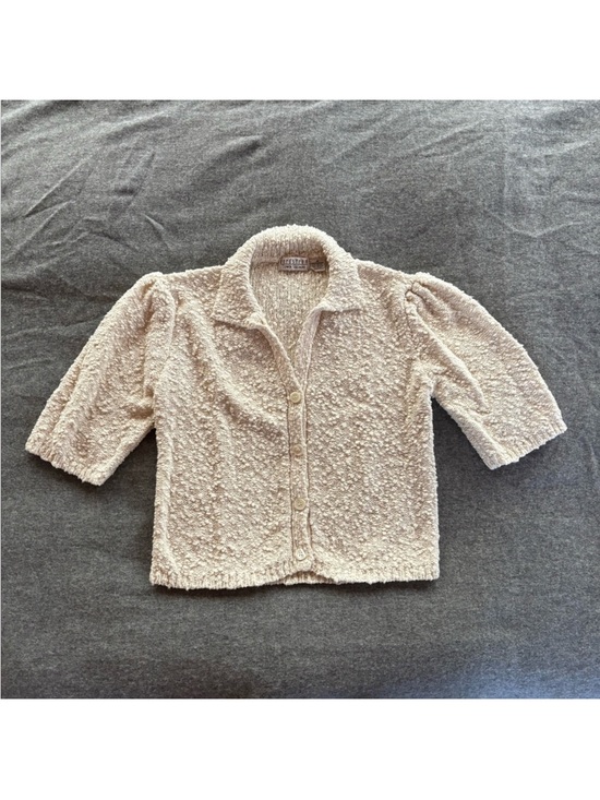 Nordstrom Sweaters - Vintage 80’s Cotton Boucle Cardigan